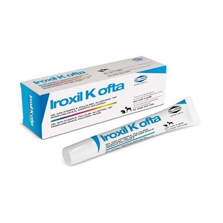 Slais Iroxil K Ofta per la protezione oculare di cani e gatti 15 Ml Slais Iroxil K Ofta per la protezione oculare di cani e gatti 15 Ml