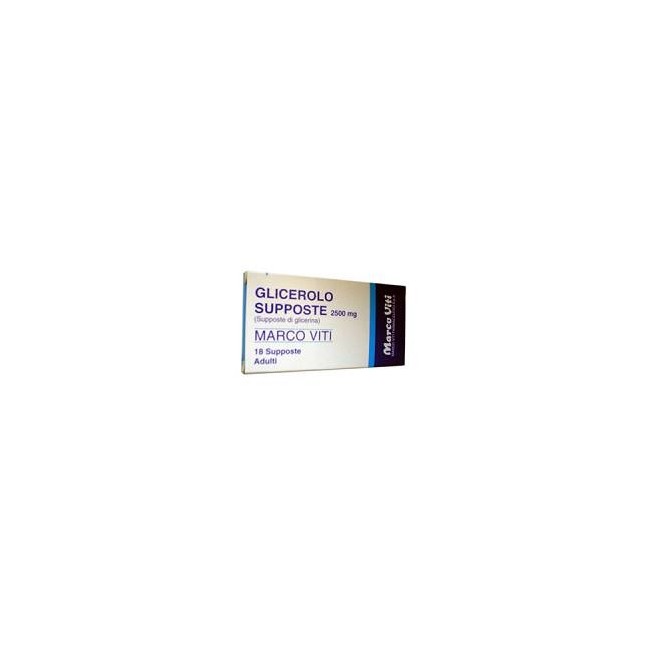 Marco Viti Glicerolo*adulti 18 Supposte 2250mg