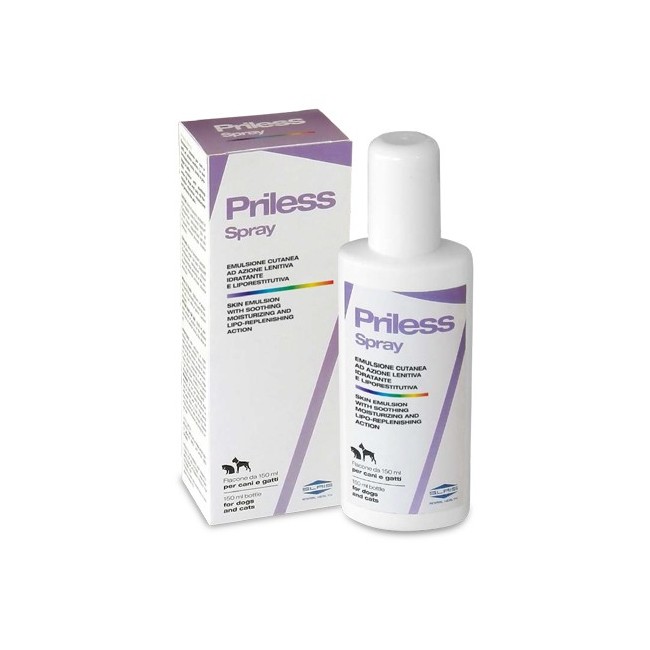 Slais Priless emulsione cutanea cani e gatti Spray 150 Ml Slais Priless emulsione cutanea cani e gatti Spray 150 Ml