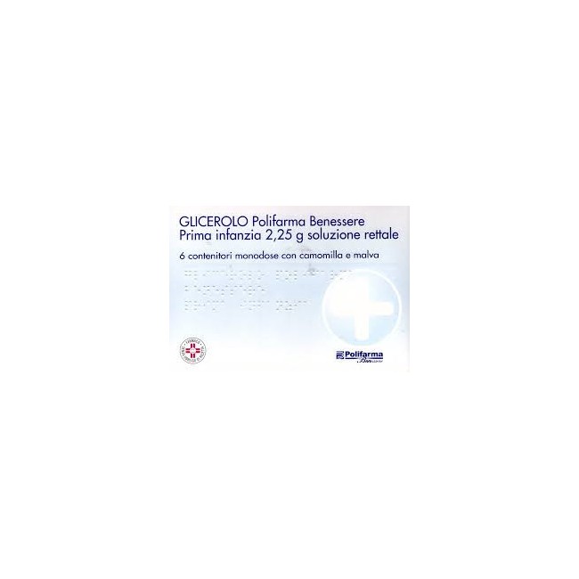 Glicerolo Poli*6 Contenitori 2,25g Glicerolo Poli*6 Contenitori 2,25g