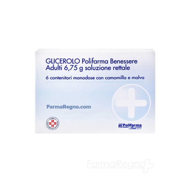 Glicerolo Polifarma *6 Contenitori 6,75g Glicerolo Polifarma *6 Contenitori 6,75g