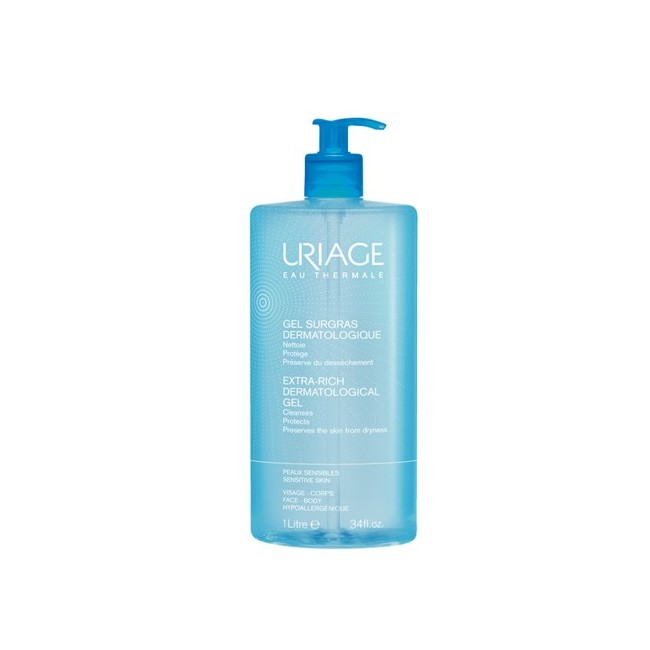 Uriage Gel Surgras detergente delicato e lenitivo 1 Litro Uriage Gel Surgras detergente delicato e lenitivo 1 Litro