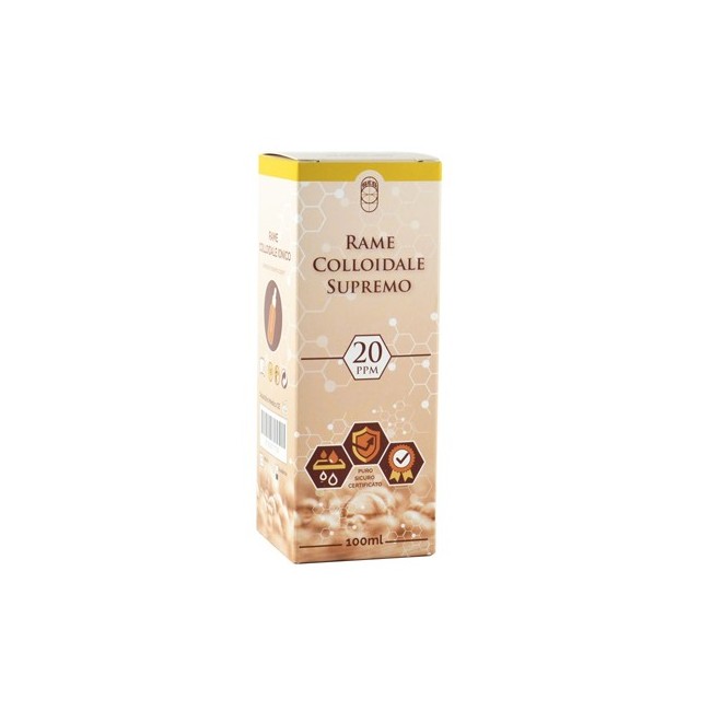 Punto Salute E Benessere Di S. Rame Colloidale Supremo 20ppm 100 Ml Punto Salute E Benessere Di S. Rame Colloidale Supremo 20ppm 100 Ml