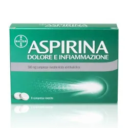 Aspirina Dolore Infiammazione *8 Compresse 500mg