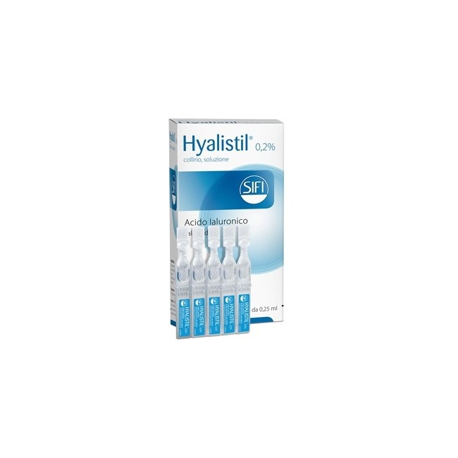 Hyalistil*collirio 20 Dosi 0,25ml Hyalistil*collirio 20 Dosi 0,25ml