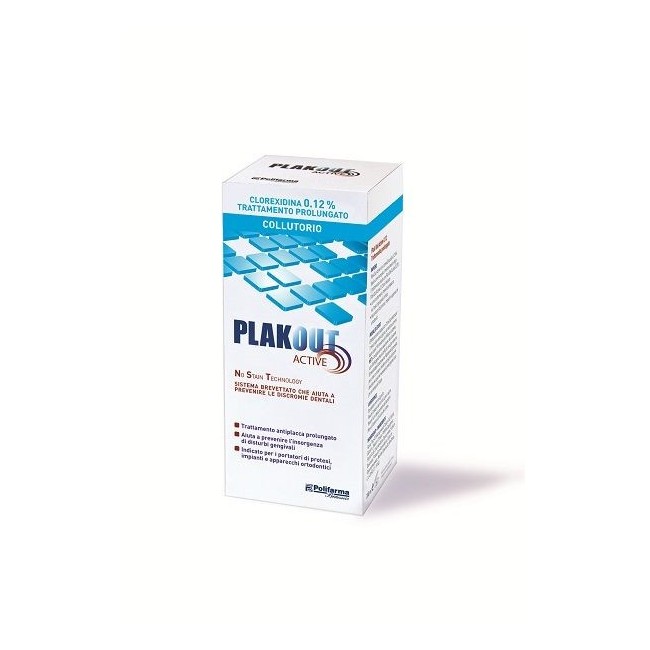 Plakout* Soluzione 150ml 0,12% Plakout* Soluzione 150ml 0,12%