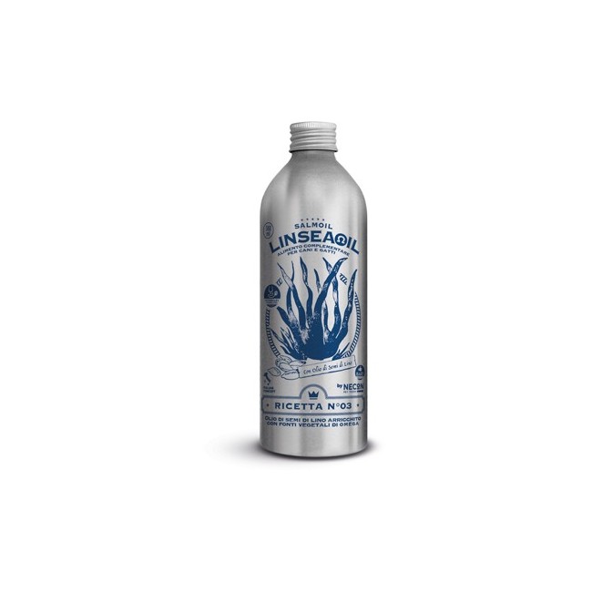 Necon Pet Food Necon Linseaoil Ricetta 3 cani e gatti 500 Ml Necon Pet Food Necon Linseaoil Ricetta 3 cani e gatti 500 Ml