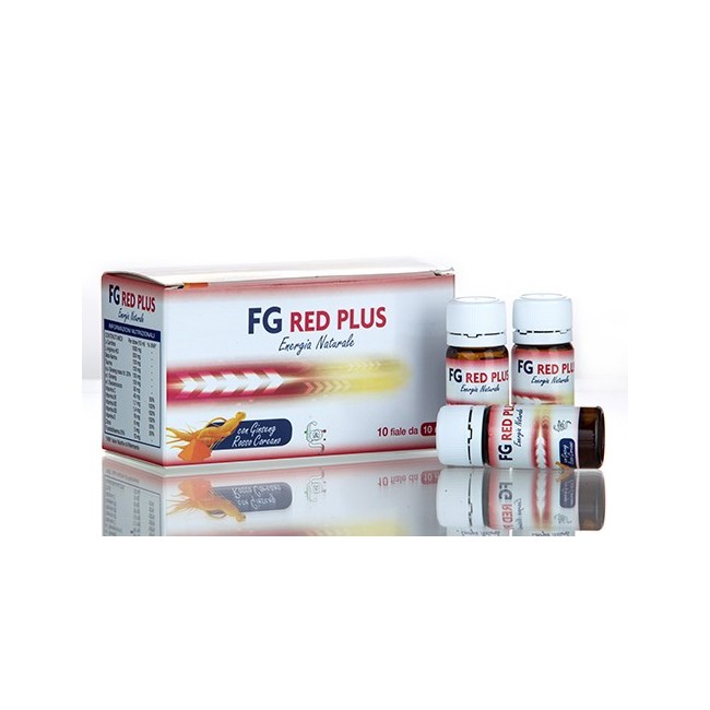 F&g Salute & Benessere Fg Red Plus integratore 10 Flaconcini 10 M