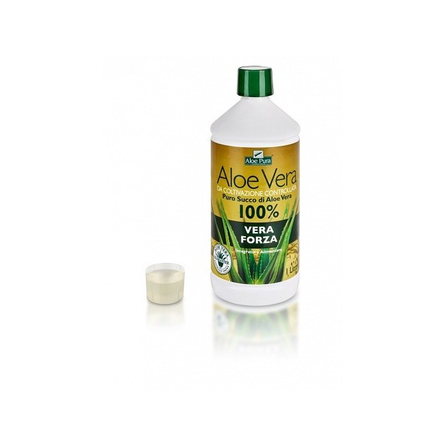 Optima Naturals Aloe Vera Pura Succo depurativo 1 L Optima Naturals Aloe Vera Pura Succo depurativo 1 L