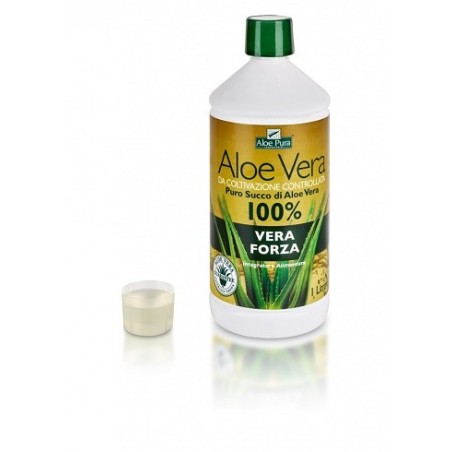 Optima Naturals Aloe Vera Pura Succo depurativo 1 L Optima Naturals Aloe Vera Pura Succo depurativo 1 L