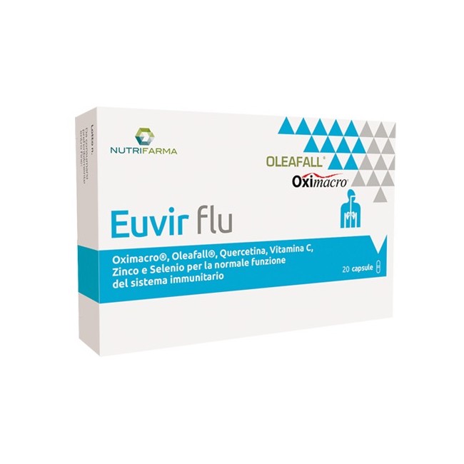 Aqua Viva Euvir Flu integratore 20 Capsule Aqua Viva Euvir Flu integratore 20 Capsule