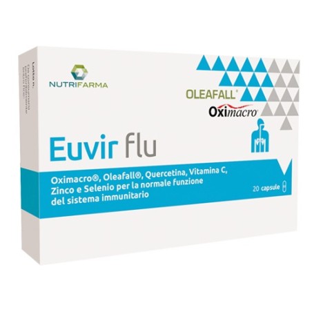 Aqua Viva Euvir Flu integratore 20 Capsule Aqua Viva Euvir Flu integratore 20 Capsule