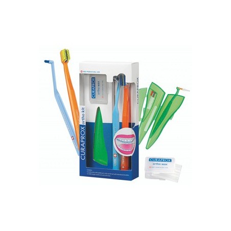 Curaden Ag Curaprox Ortho Kit 1 Set Composto Da Cs 5460 Ortho+cs 1009 Single+ Capsule Ortho Pocket Set+ortho Wax Curaden Ag Curaprox Ortho Kit 1 Set Composto Da Cs 5460 Ortho+cs 1009 Single+ Capsule Ortho Pocket Set+ortho Wax