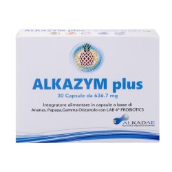 Alkadae Di Rebecchini L. Alkazym Plus integratore 30 Capsule