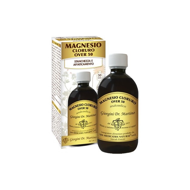 Dr Giorgini Ser-vis Magnesio Cloruro Over 50 500 Ml Liquido Analcolico Dr Giorgini Ser-vis Magnesio Cloruro Over 50 500 Ml Liquido Analcolico