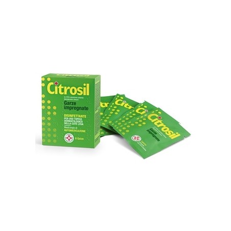 Citrosil 8 Garze disinfettante cutaneo 0,175%