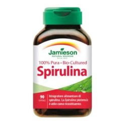 Biovita Spirulina jamieson integratore 90 Capsule