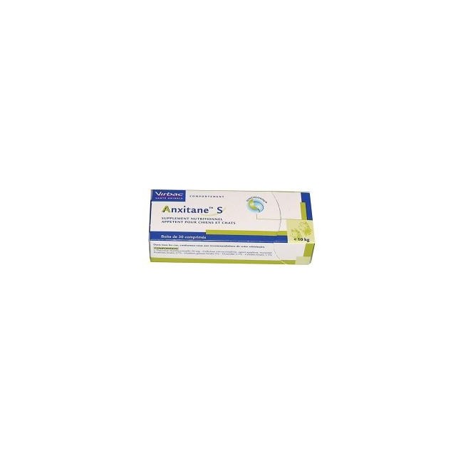 Virbac Anxitane S Supplemento Nutrizionale 30 Compresse Appetibili