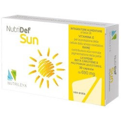 Nutrileya Nutridef Sun integratore 30 Capsule