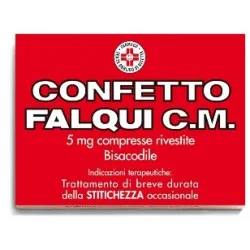 Confetti Falqui Cm 20 Compresse farmaco lassativo 5mg