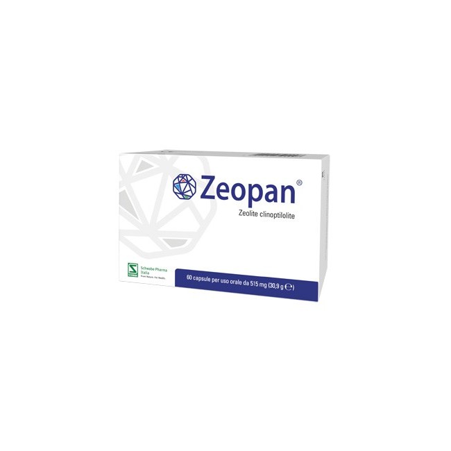 Schwabe Pharma Italia Zeopan 60 Capsule con zeolite Schwabe Pharma Italia Zeopan 60 Capsule con zeolite