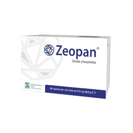 Schwabe Pharma Italia Zeopan 60 Capsule con zeolite Schwabe Pharma Italia Zeopan 60 Capsule con zeolite
