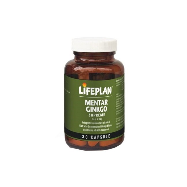 Lifeplan Products Mentar Ginkgo integratore 30 Capsule Lifeplan Products Mentar Ginkgo integratore 30 Capsule