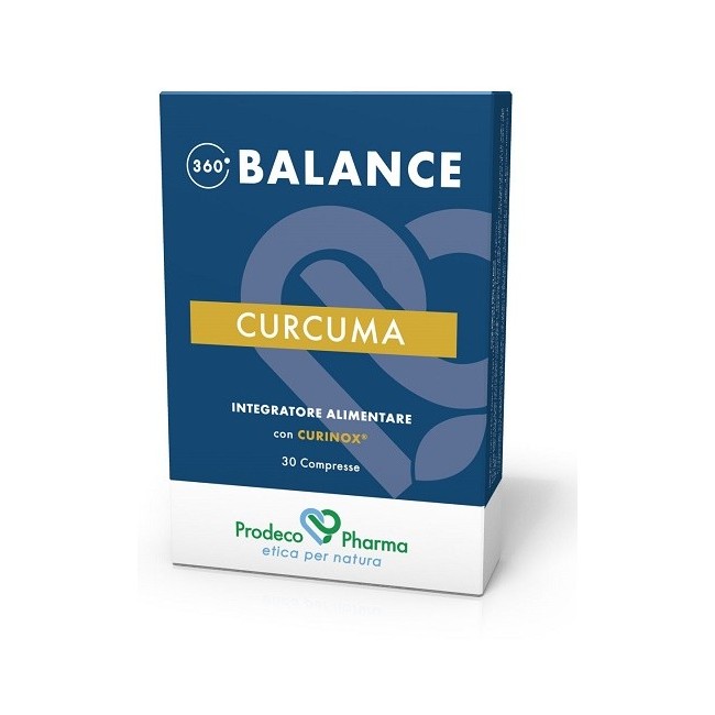 Prodeco Pharma 360 Balance Curcuma 30 Compresse Prodeco Pharma 360 Balance Curcuma 30 Compresse