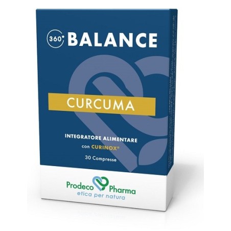Prodeco Pharma 360 Balance Curcuma 30 Compresse Prodeco Pharma 360 Balance Curcuma 30 Compresse