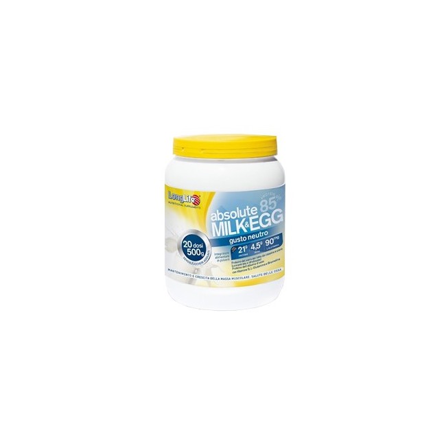 Longlife Absolute Milk Egg polvere 500 G
