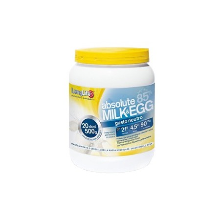 Longlife Absolute Milk Egg polvere 500 G