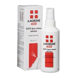 Amukine Med*spray Cutaneo 200ml 0,05%