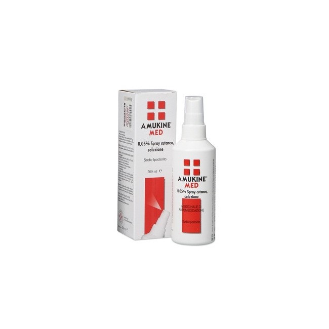 Amukine Med*spray Cutaneo 200ml 0,05%