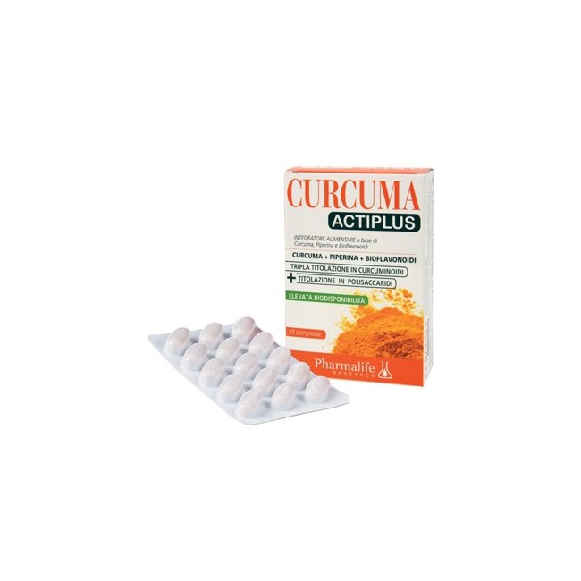 Pharmalife Research Curcuma Actiplus 45 Compresse Pharmalife Research Curcuma Actiplus 45 Compresse