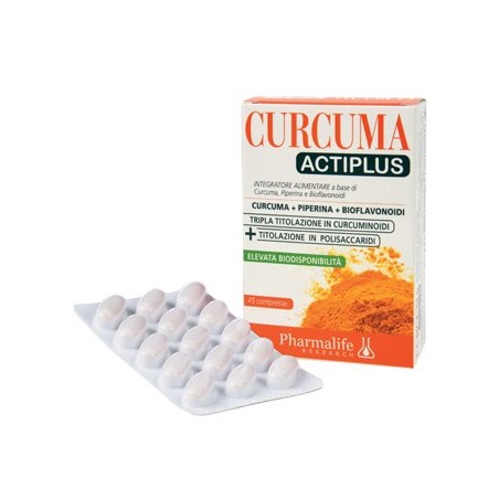 Pharmalife Research Curcuma Actiplus 45 Compresse Pharmalife Research Curcuma Actiplus 45 Compresse