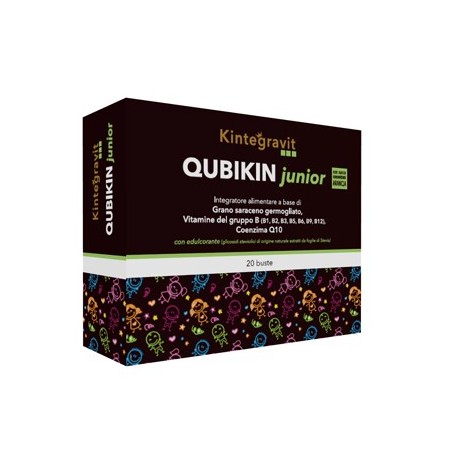 Sitar Italia Qubikin Junior integratore 20 Bustine Kintegravit Sitar Italia Qubikin Junior integratore 20 Bustine Kintegravit