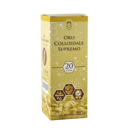 Punto Salute E Benessere Oro Colloidale Supremo 20ppm 100 Ml Punto Salute E Benessere Oro Colloidale Supremo 20ppm 100 Ml