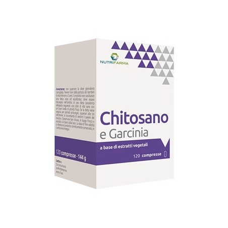 Aqua Viva Garcinia Chitosano integratore 120 Compresse