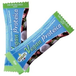 Vita Al Top Barretta Vegan Proteica Cacao e cocco 24 Pezzi