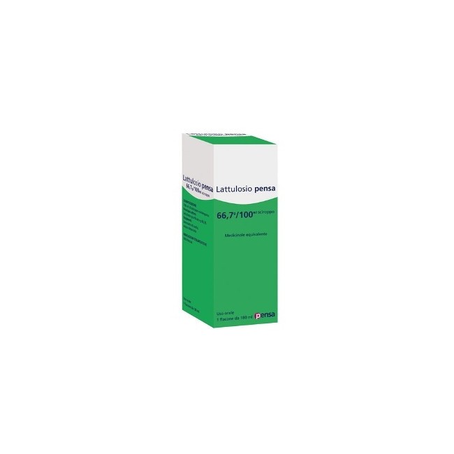 Lattulosio Pensa* Sciroppo 180ml 66,7 Lattulosio Pensa* Sciroppo 180ml 66,7