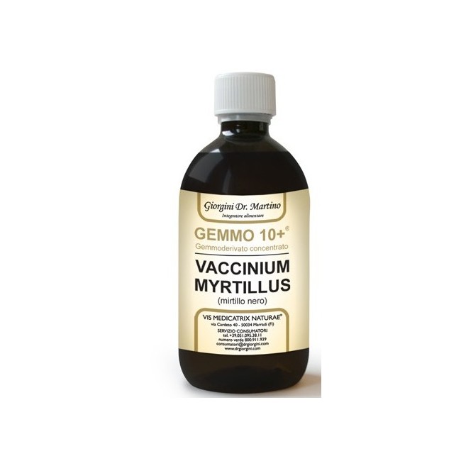 Dr Giorgini Ser-vis Gemmo 10+ 500 ml Mirtillo Nero Liquido Analcolico l Dr Giorgini Ser-vis Gemmo 10+ 500 ml Mirtillo Nero Liquido Analcolico l