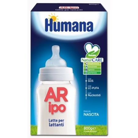 Humana Italia Humana Ar Ipo latte con omega 3 e 6 800 G Humana Italia Humana Ar Ipo latte con omega 3 e 6 800 G