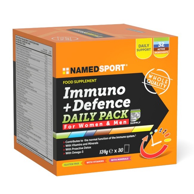 Namedsport Immuno+defence Daily Pack integratore 30 Bustine Namedsport Immuno+defence Daily Pack integratore 30 Bustine