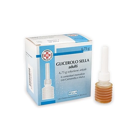 Glicerolo Sella Adulti 6 Contenitori Monodose 6,75 G