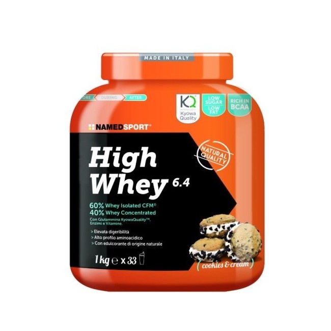 Namedsport High Whey Cookies And Cream in polvere 1 Kg Namedsport High Whey Cookies And Cream in polvere 1 Kg