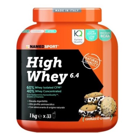 Namedsport High Whey Cookies And Cream in polvere 1 Kg Namedsport High Whey Cookies And Cream in polvere 1 Kg