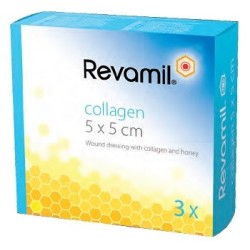 Bfactory Italia Revamil Collagen 3 Placche per ferite croniche