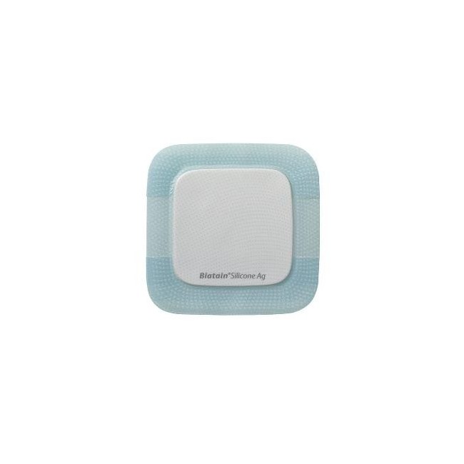 Coloplast Biatain argento Bordo Adesivo In Silicone 7,5x7,5 Cm 5 Pezzi Coloplast Biatain argento Bordo Adesivo In Silicone 7,5x7,5 Cm 5 Pezzi