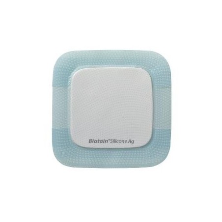 Coloplast Biatain argento Bordo Adesivo In Silicone 7,5x7,5 Cm 5 Pezzi Coloplast Biatain argento Bordo Adesivo In Silicone 7,5x7,5 Cm 5 Pezzi