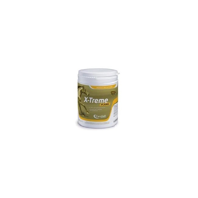 Candioli X-treme Flame Polvere cavalli sportivi Barattolo 450 G Candioli X-treme Flame Polvere cavalli sportivi Barattolo 450 G